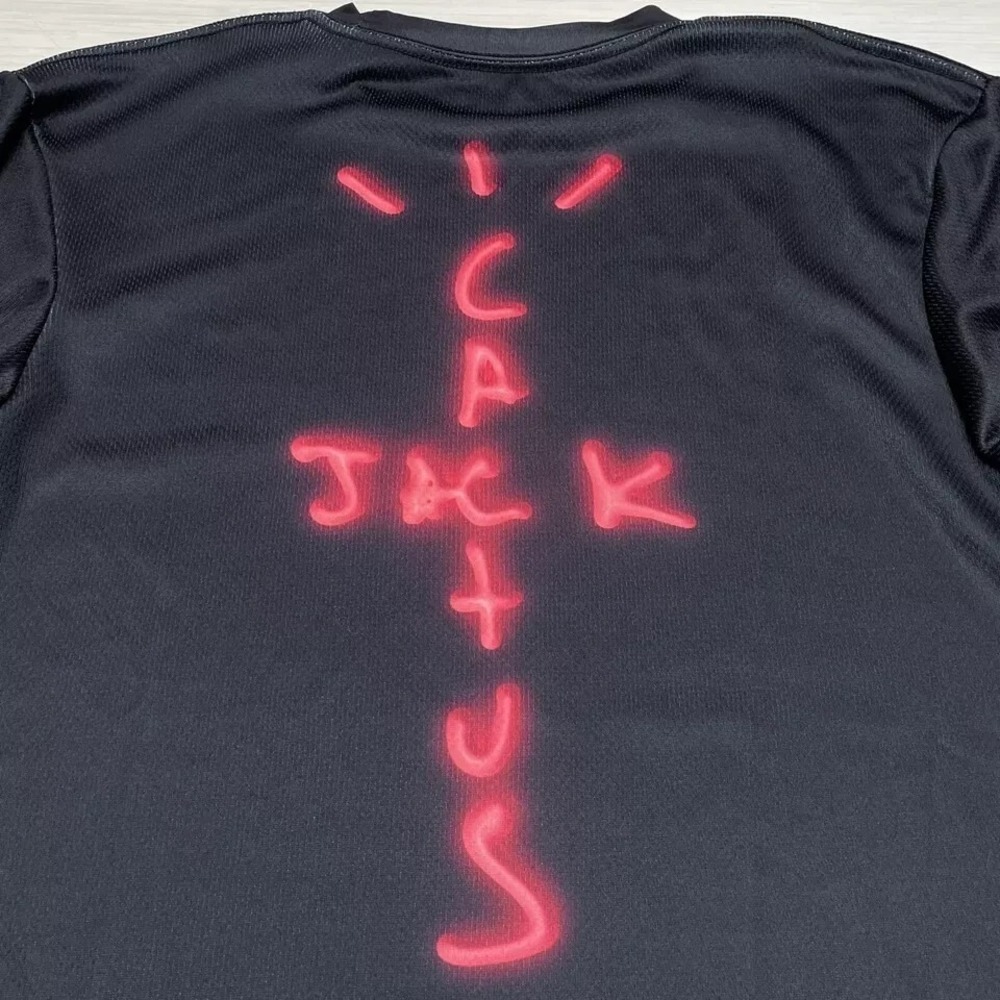 Travis Scott x Cactus Jack Gaming Jersey Long Sleeve Black Astronomical Small - Picture 4 of 5